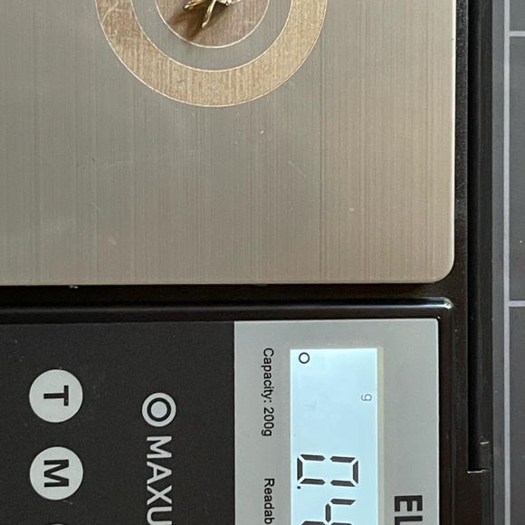 Sparkling Solid 14k White Gold .5 Carat Moissanite Solitaire Pendant - Picture 6 of 6